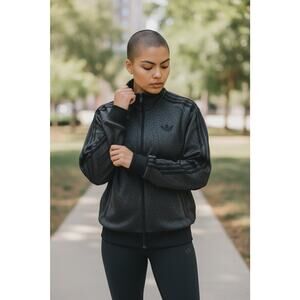 NEW ADIDAS ORIGINALS Firebird Glitter Women's Medium Track Jacket